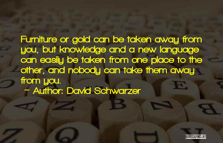 21 November Birthday Quotes By David Schwarzer