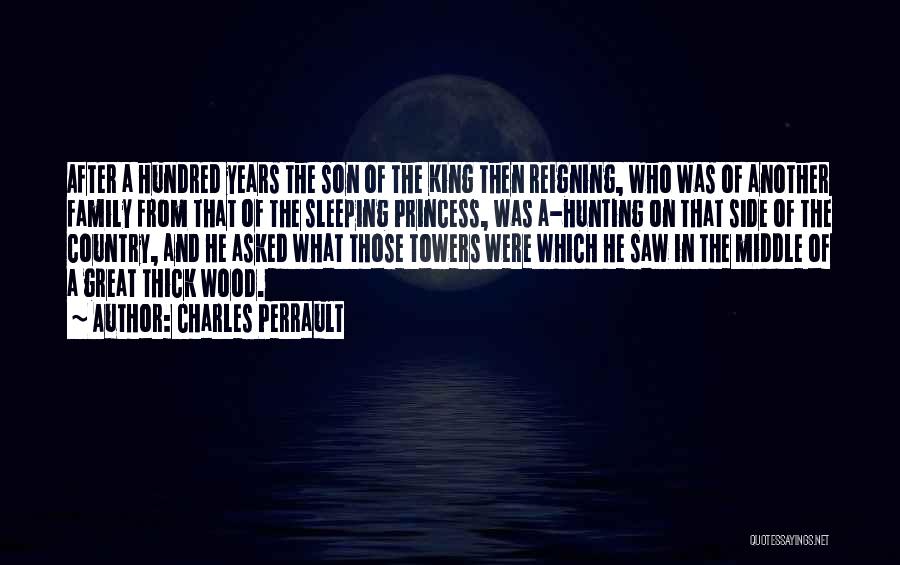 Charles Perrault Quotes: After A Hundred Years The Son Of The King Then Reigning, Who Was Of Another Family From That Of The