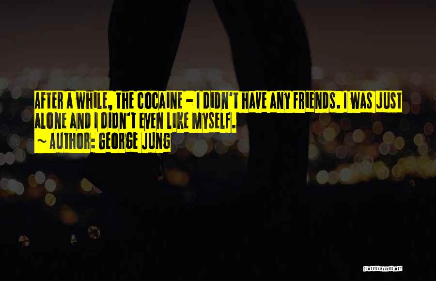 George Jung Quotes: After A While, The Cocaine - I Didn't Have Any Friends. I Was Just Alone And I Didn't Even Like