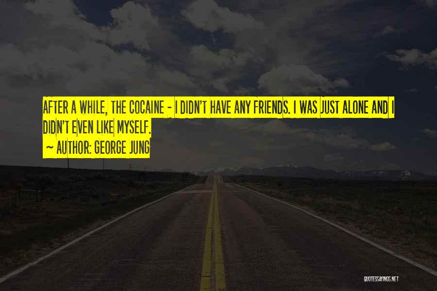 George Jung Quotes: After A While, The Cocaine - I Didn't Have Any Friends. I Was Just Alone And I Didn't Even Like