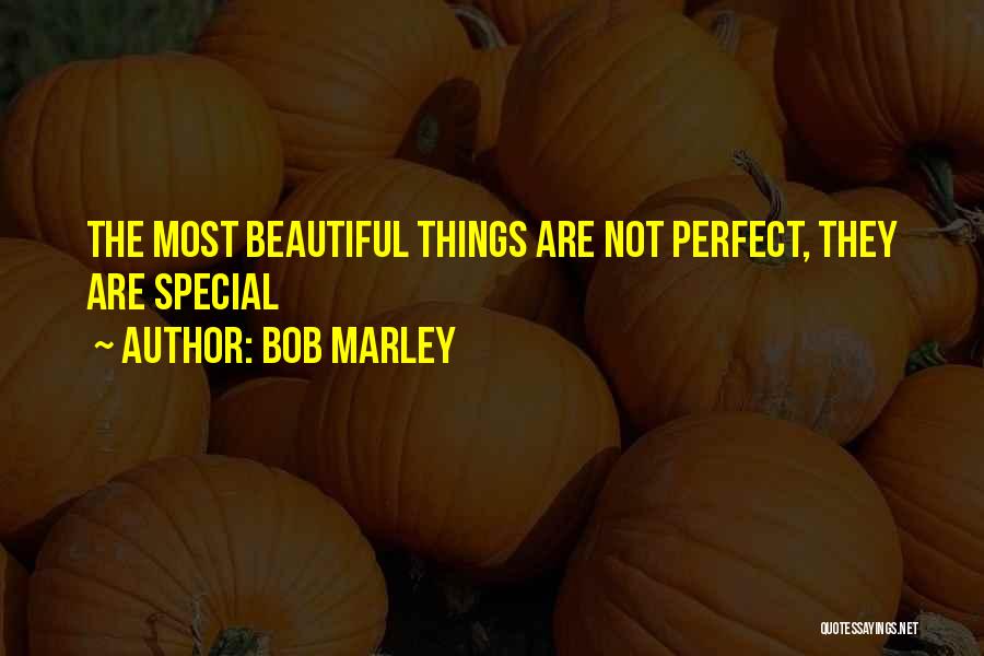 Bob Marley Quotes: The Most Beautiful Things Are Not Perfect, They Are Special