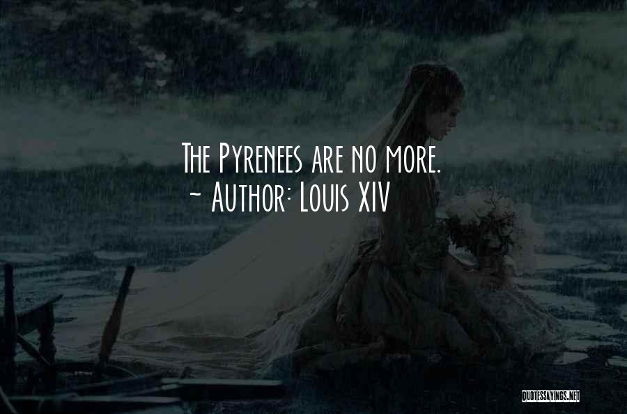 Louis XIV Quotes: The Pyrenees Are No More.