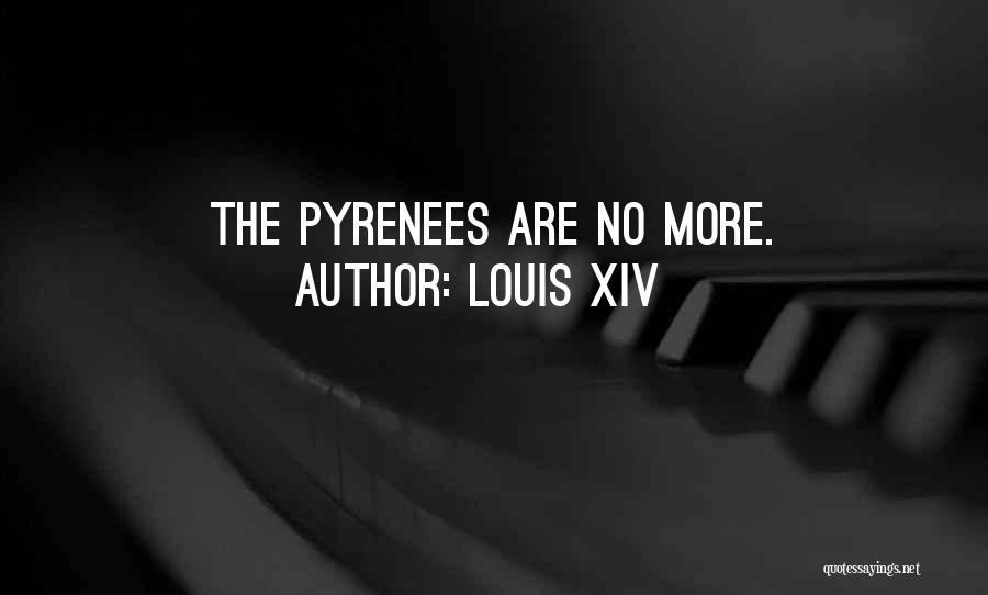 Louis XIV Quotes: The Pyrenees Are No More.