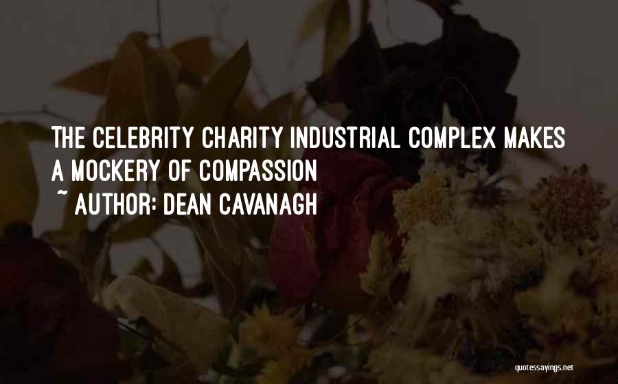 Dean Cavanagh Quotes: The Celebrity Charity Industrial Complex Makes A Mockery Of Compassion