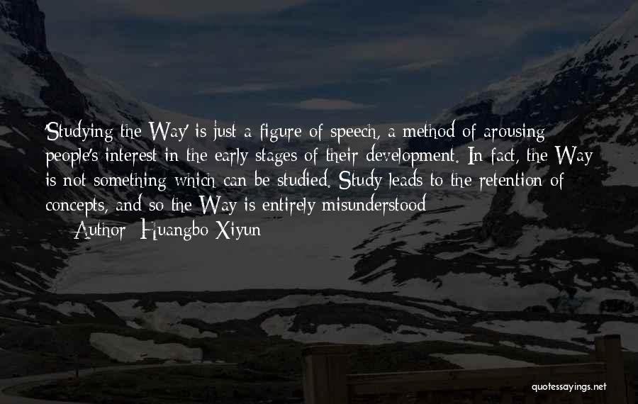 Huangbo Xiyun Quotes: 'studying The Way' Is Just A Figure Of Speech, A Method Of Arousing People's Interest In The Early Stages Of