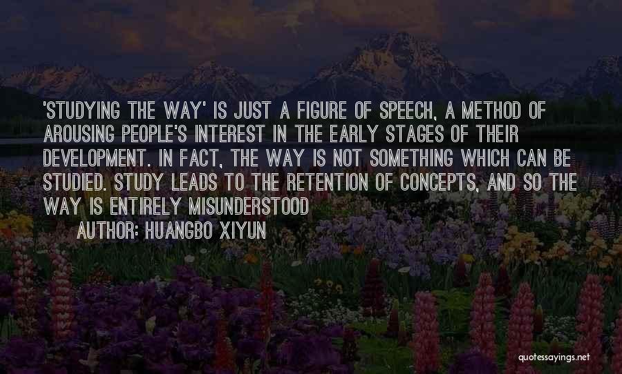 Huangbo Xiyun Quotes: 'studying The Way' Is Just A Figure Of Speech, A Method Of Arousing People's Interest In The Early Stages Of