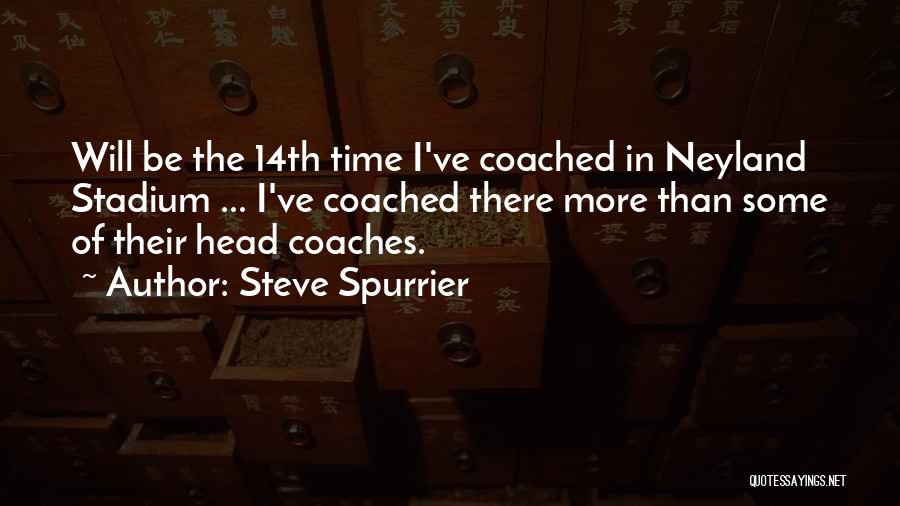Steve Spurrier Quotes: Will Be The 14th Time I've Coached In Neyland Stadium ... I've Coached There More Than Some Of Their Head