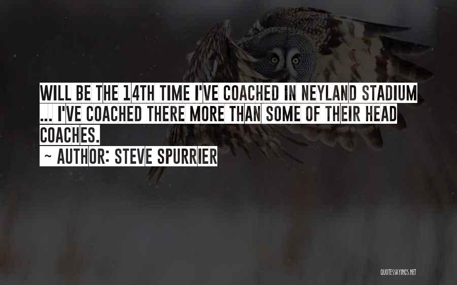 Steve Spurrier Quotes: Will Be The 14th Time I've Coached In Neyland Stadium ... I've Coached There More Than Some Of Their Head