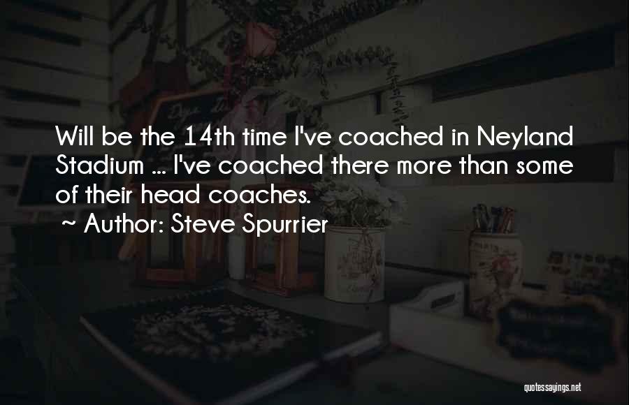 Steve Spurrier Quotes: Will Be The 14th Time I've Coached In Neyland Stadium ... I've Coached There More Than Some Of Their Head