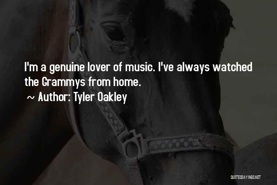Tyler Oakley Quotes: I'm A Genuine Lover Of Music. I've Always Watched The Grammys From Home.