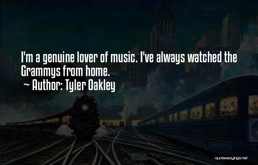 Tyler Oakley Quotes: I'm A Genuine Lover Of Music. I've Always Watched The Grammys From Home.