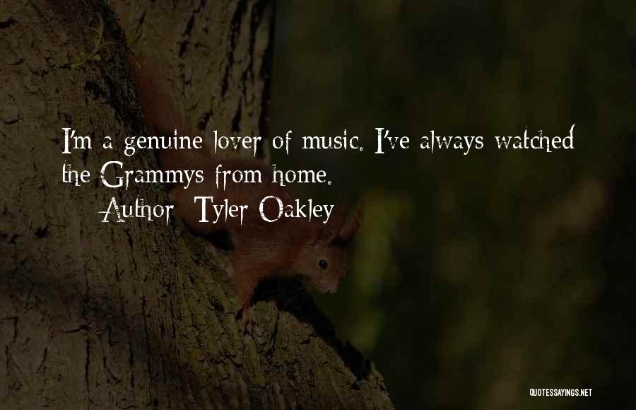 Tyler Oakley Quotes: I'm A Genuine Lover Of Music. I've Always Watched The Grammys From Home.