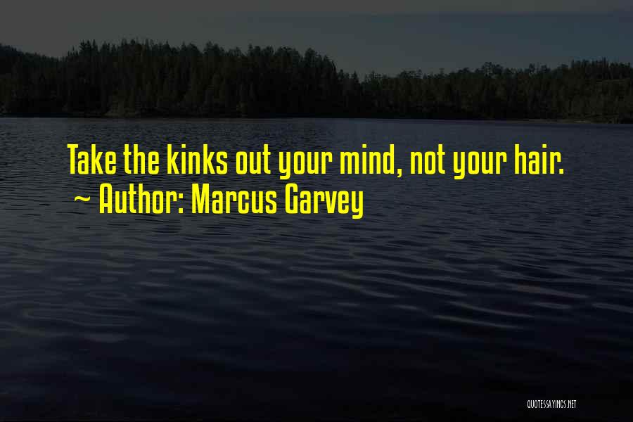 Marcus Garvey Quotes: Take The Kinks Out Your Mind, Not Your Hair.