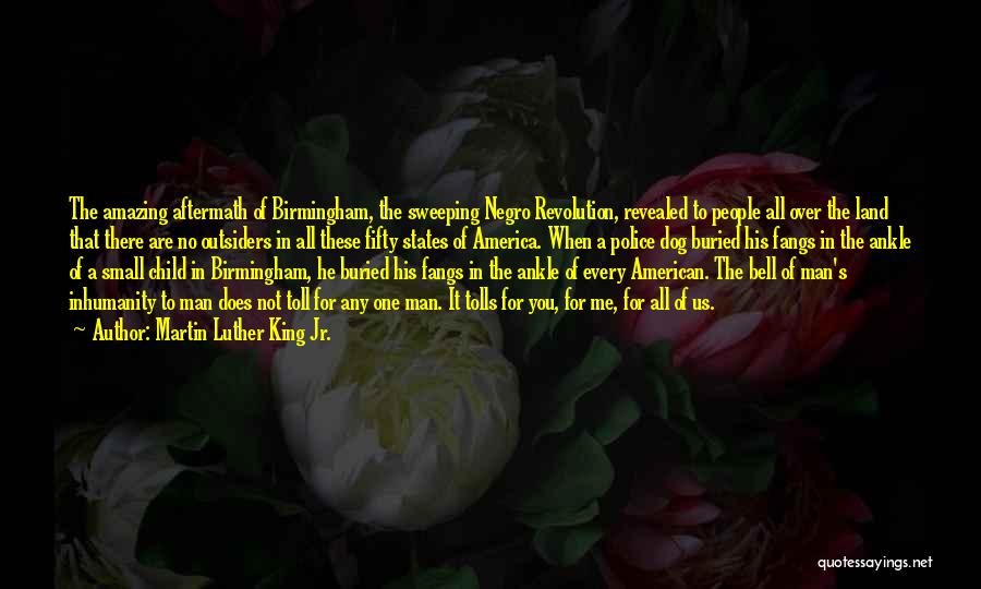 Martin Luther King Jr. Quotes: The Amazing Aftermath Of Birmingham, The Sweeping Negro Revolution, Revealed To People All Over The Land That There Are No