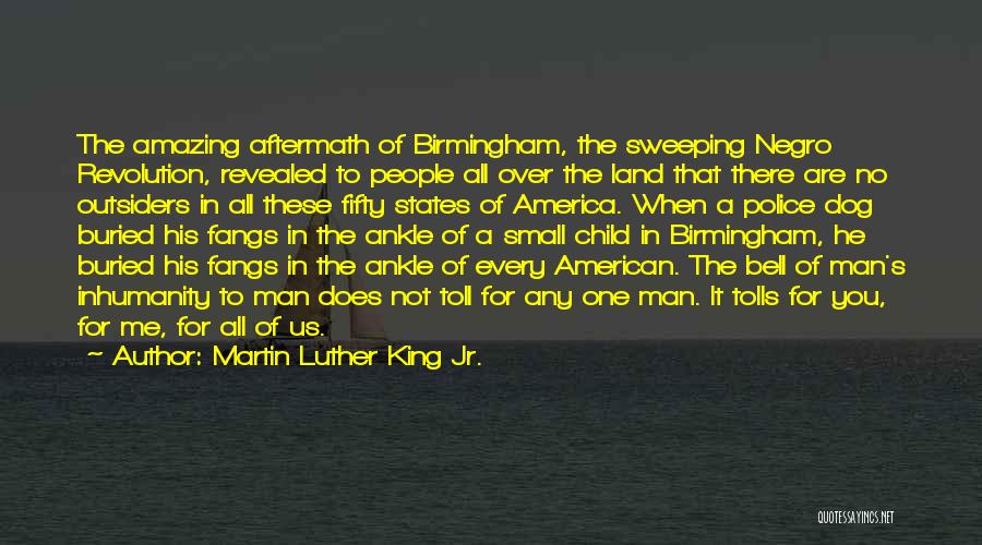 Martin Luther King Jr. Quotes: The Amazing Aftermath Of Birmingham, The Sweeping Negro Revolution, Revealed To People All Over The Land That There Are No