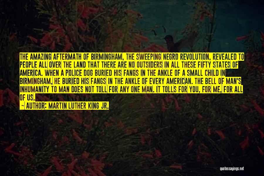 Martin Luther King Jr. Quotes: The Amazing Aftermath Of Birmingham, The Sweeping Negro Revolution, Revealed To People All Over The Land That There Are No