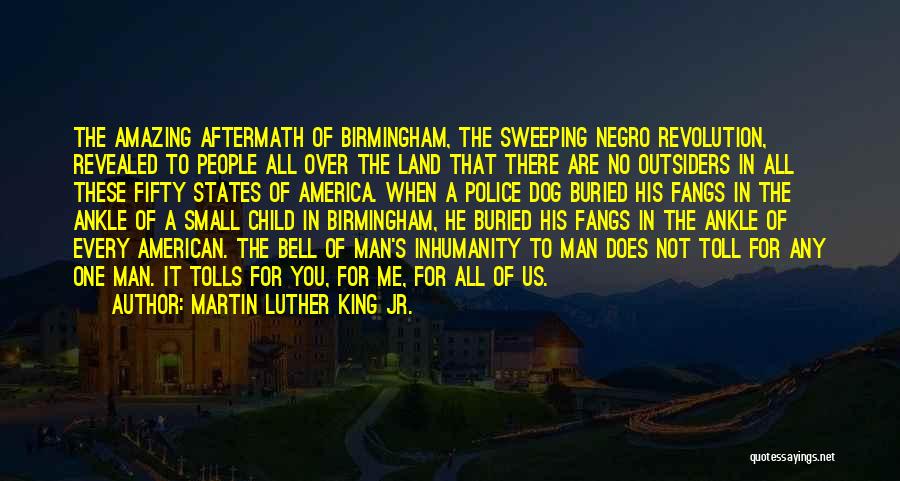 Martin Luther King Jr. Quotes: The Amazing Aftermath Of Birmingham, The Sweeping Negro Revolution, Revealed To People All Over The Land That There Are No