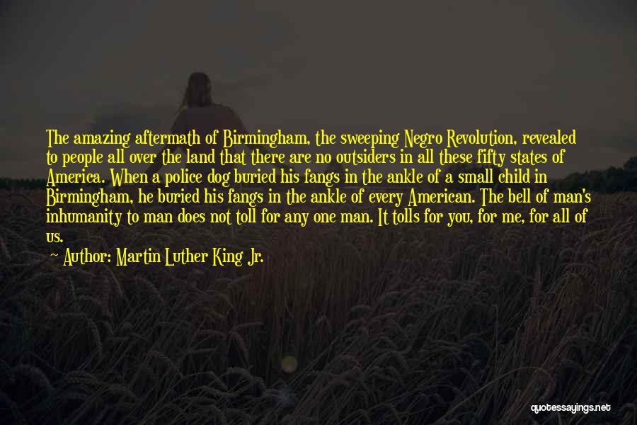 Martin Luther King Jr. Quotes: The Amazing Aftermath Of Birmingham, The Sweeping Negro Revolution, Revealed To People All Over The Land That There Are No