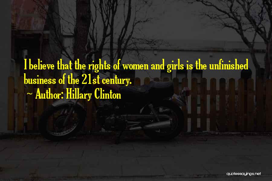 21st Century Quotes By Hillary Clinton