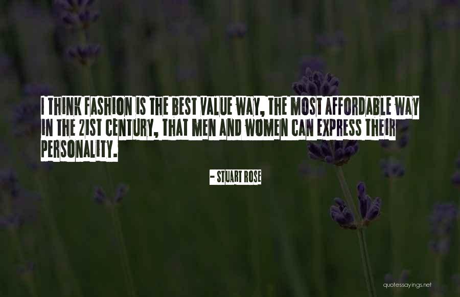 21st Century Women Quotes By Stuart Rose 21st Century Women Quotes By Stuart Rose