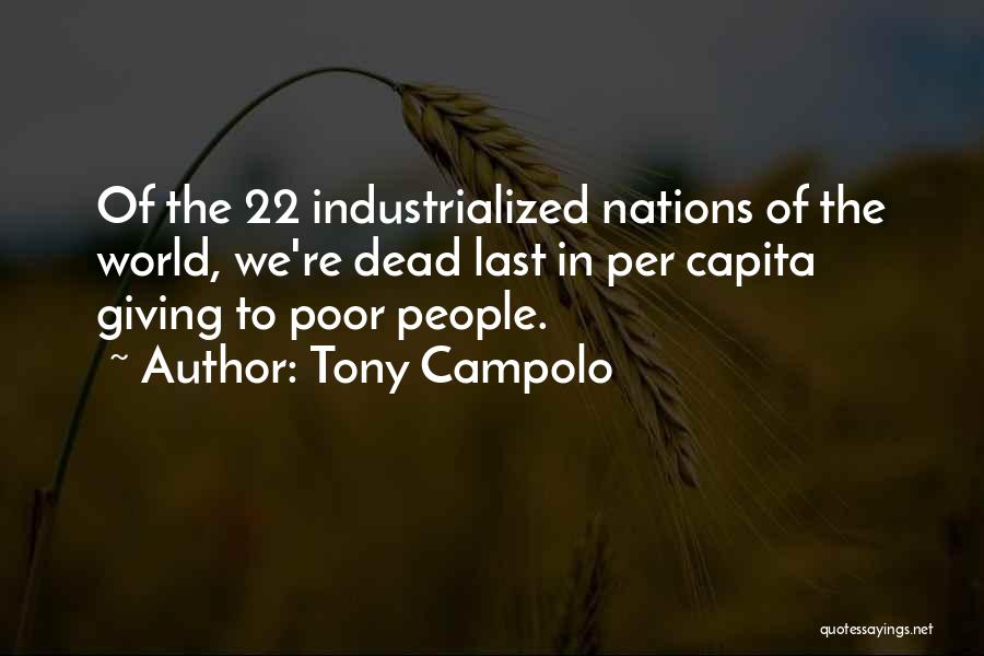 22 Quotes By Tony Campolo
