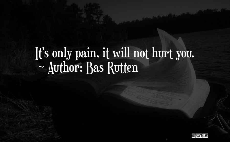 Bas Rutten Quotes: It's Only Pain, It Will Not Hurt You.