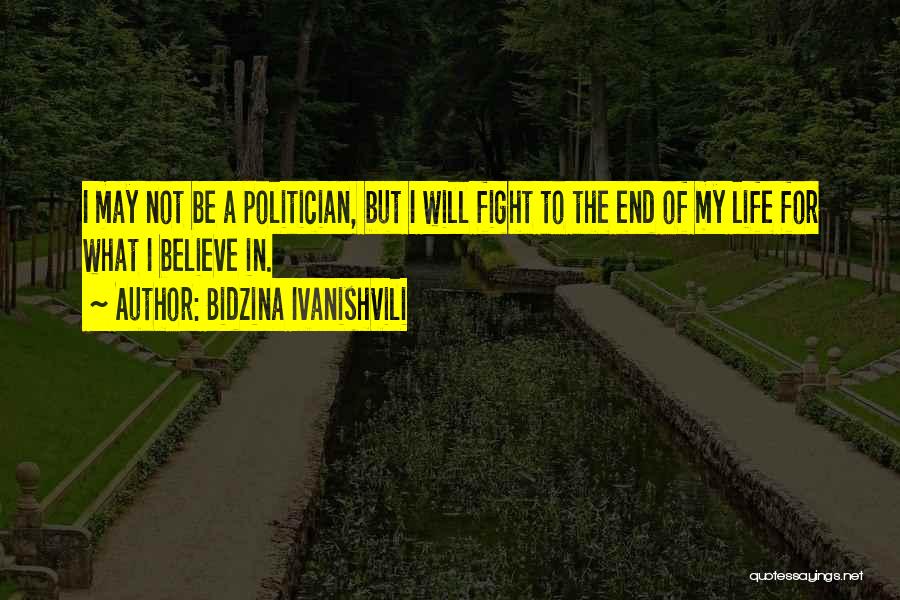 Bidzina Ivanishvili Quotes: I May Not Be A Politician, But I Will Fight To The End Of My Life For What I Believe
