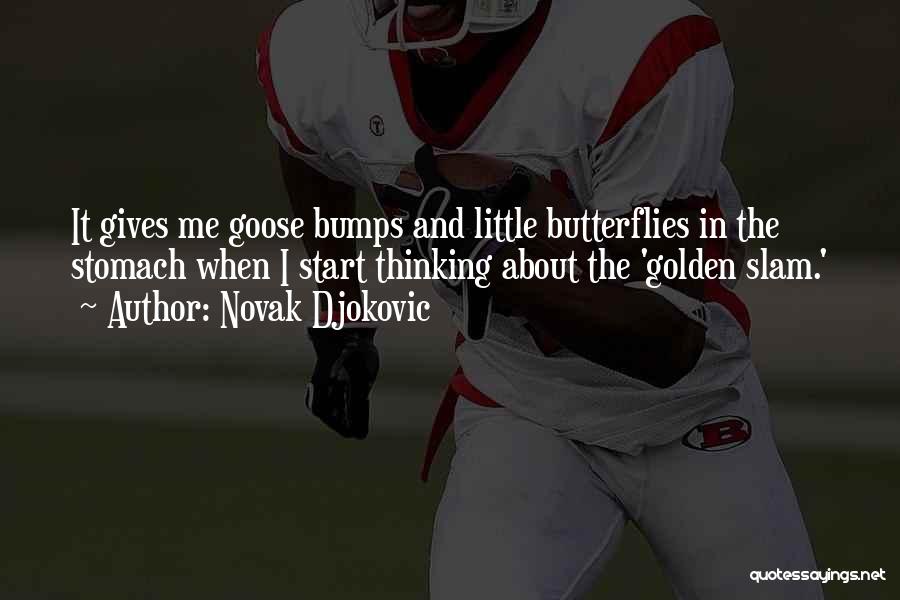 Novak Djokovic Quotes: It Gives Me Goose Bumps And Little Butterflies In The Stomach When I Start Thinking About The 'golden Slam.'