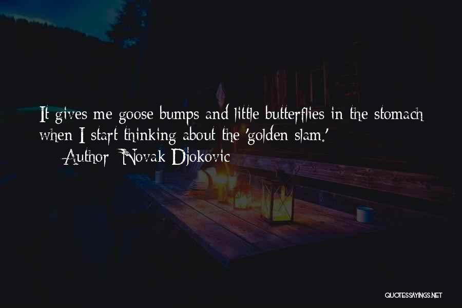 Novak Djokovic Quotes: It Gives Me Goose Bumps And Little Butterflies In The Stomach When I Start Thinking About The 'golden Slam.'