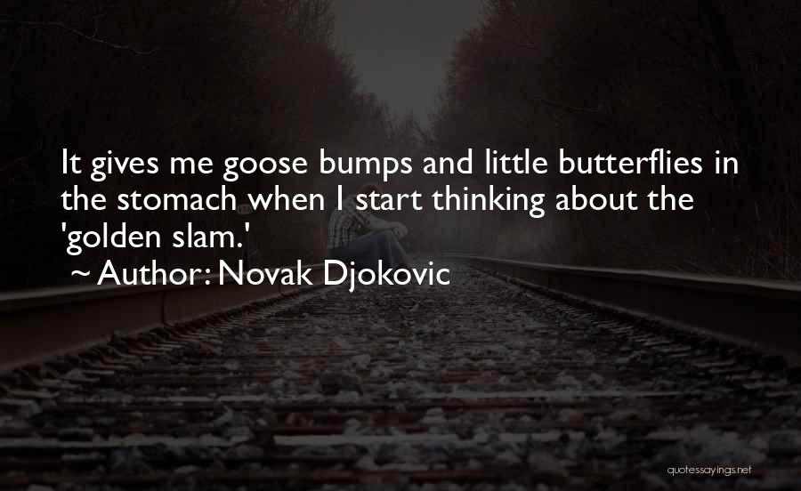 Novak Djokovic Quotes: It Gives Me Goose Bumps And Little Butterflies In The Stomach When I Start Thinking About The 'golden Slam.'