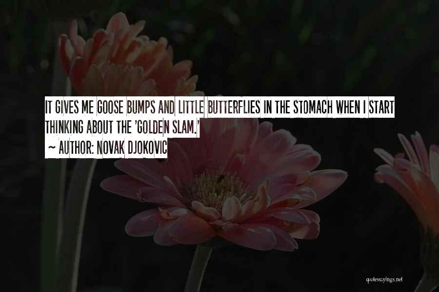 Novak Djokovic Quotes: It Gives Me Goose Bumps And Little Butterflies In The Stomach When I Start Thinking About The 'golden Slam.'