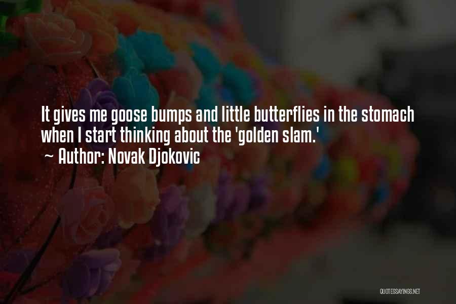 Novak Djokovic Quotes: It Gives Me Goose Bumps And Little Butterflies In The Stomach When I Start Thinking About The 'golden Slam.'