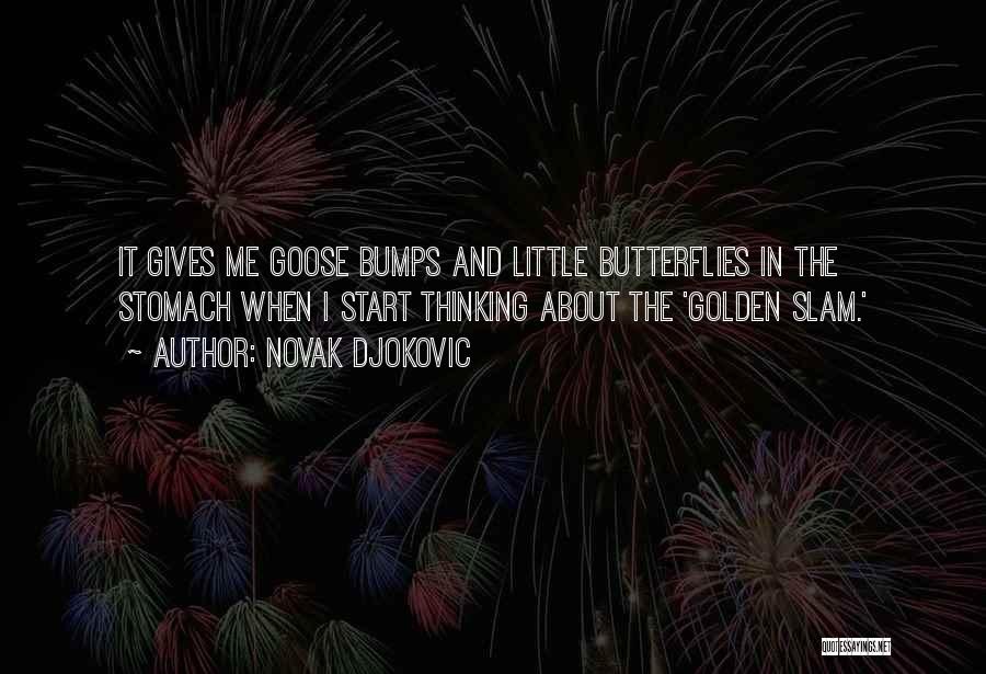 Novak Djokovic Quotes: It Gives Me Goose Bumps And Little Butterflies In The Stomach When I Start Thinking About The 'golden Slam.'