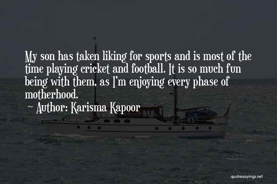 Karisma Kapoor Quotes: My Son Has Taken Liking For Sports And Is Most Of The Time Playing Cricket And Football. It Is So