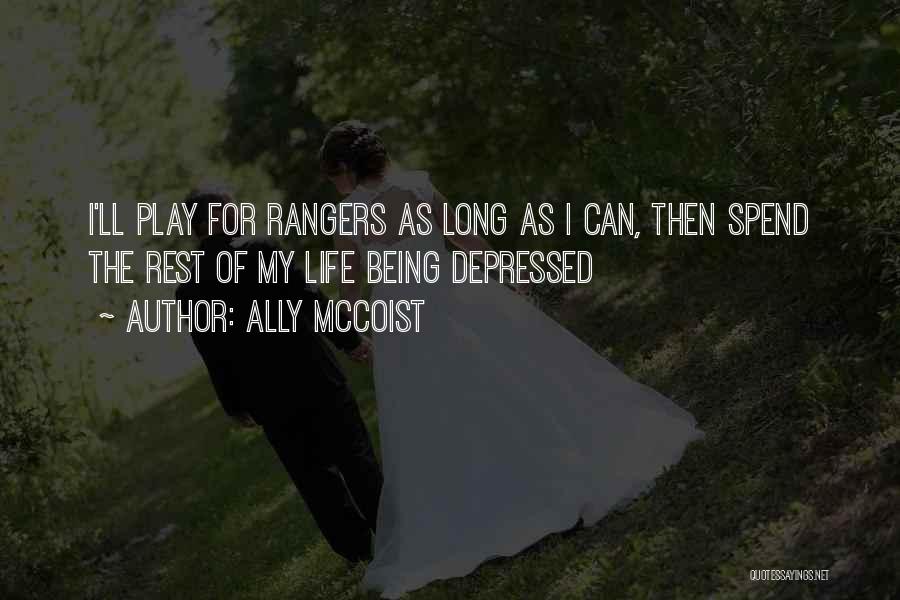 Ally McCoist Quotes: I'll Play For Rangers As Long As I Can, Then Spend The Rest Of My Life Being Depressed