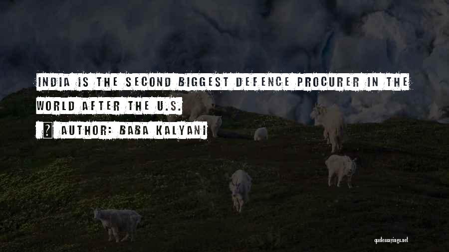 Baba Kalyani Quotes: India Is The Second Biggest Defence Procurer In The World After The U.s.