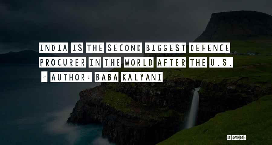 Baba Kalyani Quotes: India Is The Second Biggest Defence Procurer In The World After The U.s.