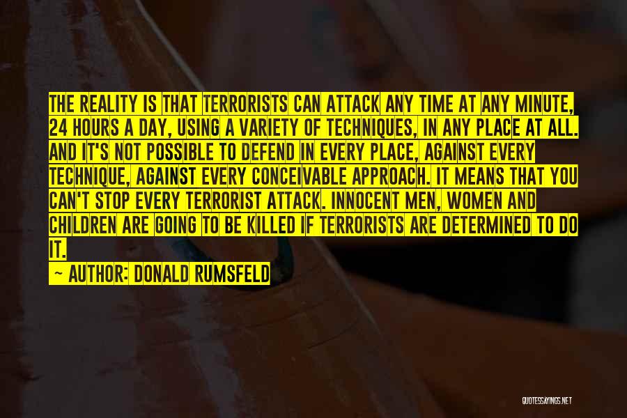 24 Hours In A&e Quotes By Donald Rumsfeld