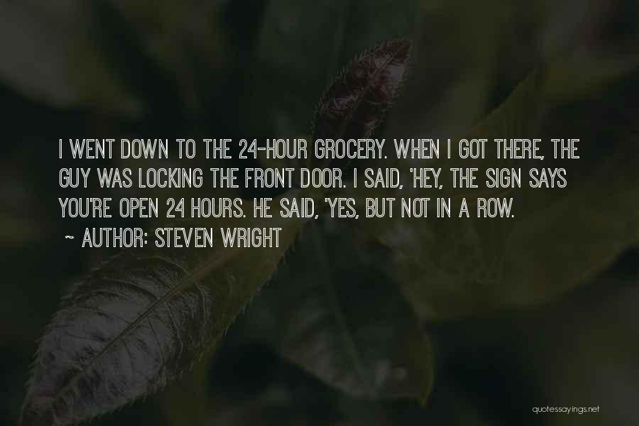 24 Hours In A&e Quotes By Steven Wright