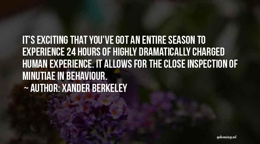 24 Hours Quotes By Xander Berkeley