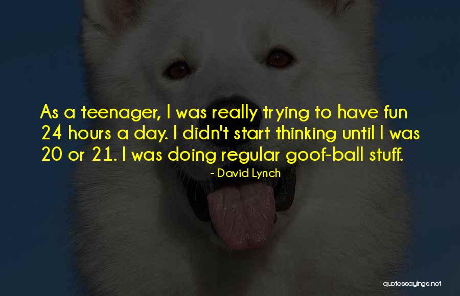 24 Quotes By David Lynch