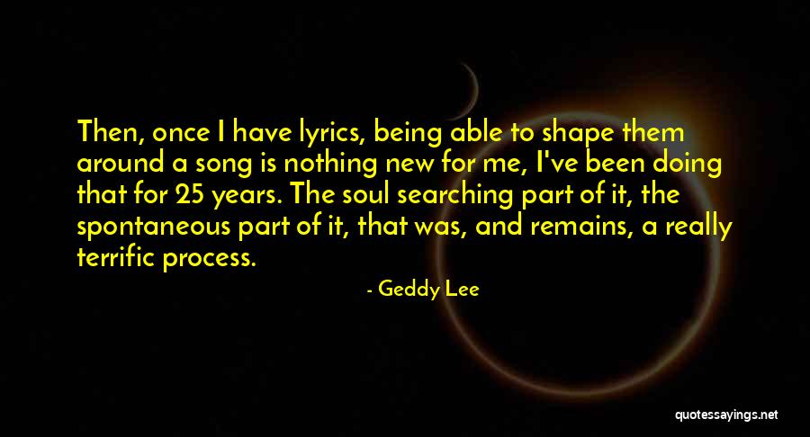 25 Quotes By Geddy Lee