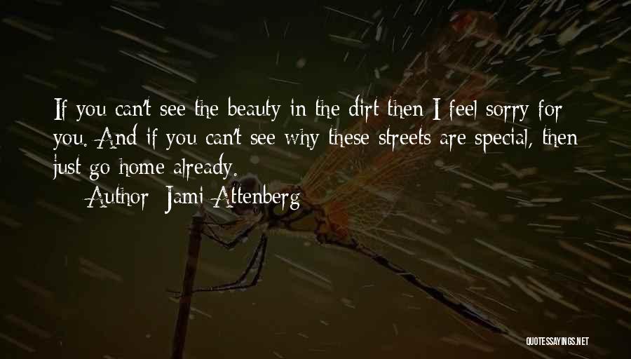 Jami Attenberg Quotes: If You Can't See The Beauty In The Dirt Then I Feel Sorry For You. And If You Can't See