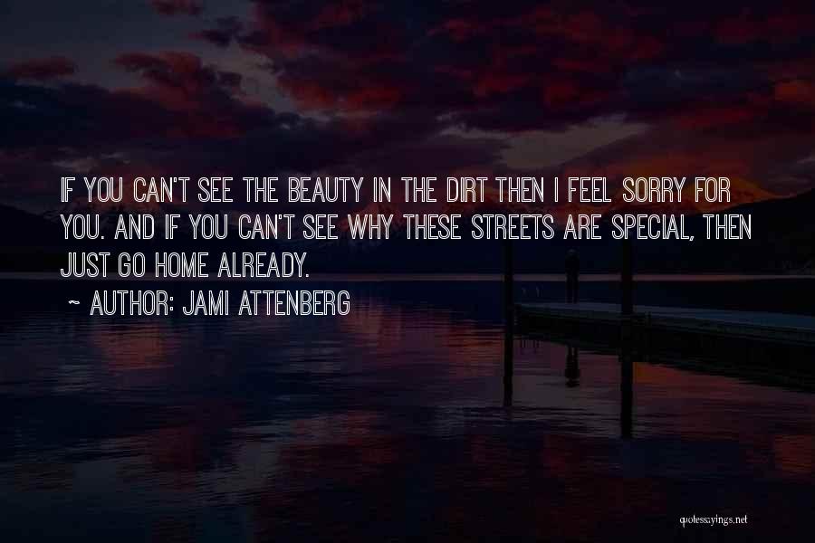 Jami Attenberg Quotes: If You Can't See The Beauty In The Dirt Then I Feel Sorry For You. And If You Can't See