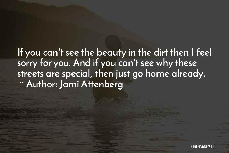 Jami Attenberg Quotes: If You Can't See The Beauty In The Dirt Then I Feel Sorry For You. And If You Can't See