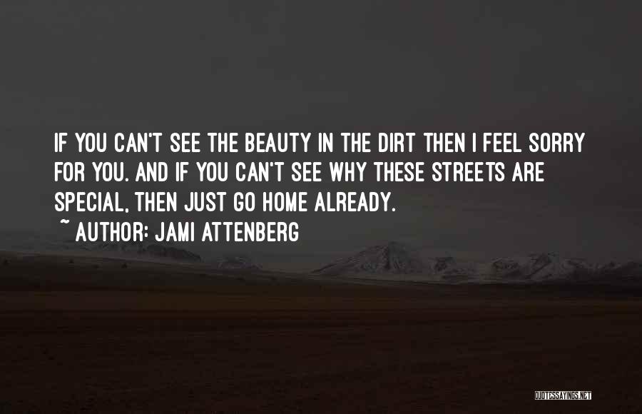 Jami Attenberg Quotes: If You Can't See The Beauty In The Dirt Then I Feel Sorry For You. And If You Can't See