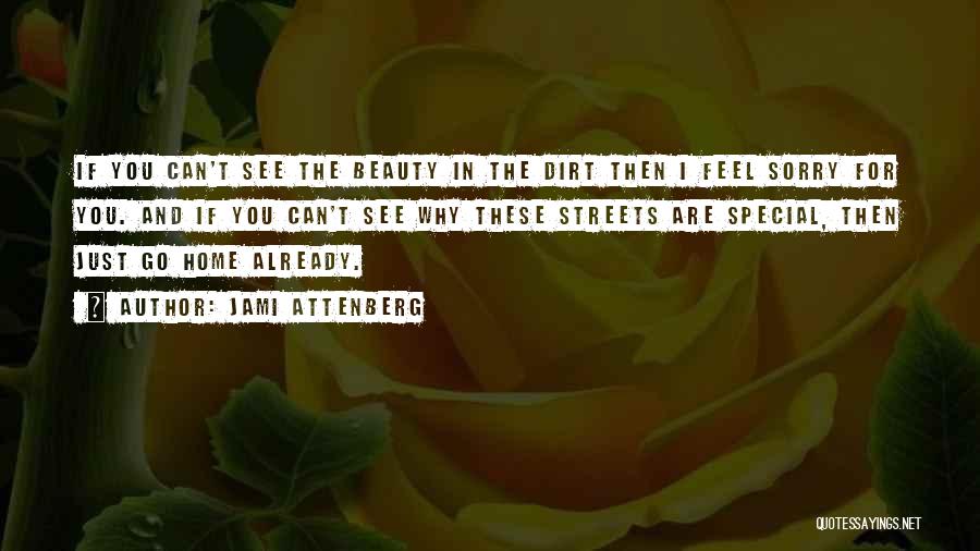 Jami Attenberg Quotes: If You Can't See The Beauty In The Dirt Then I Feel Sorry For You. And If You Can't See