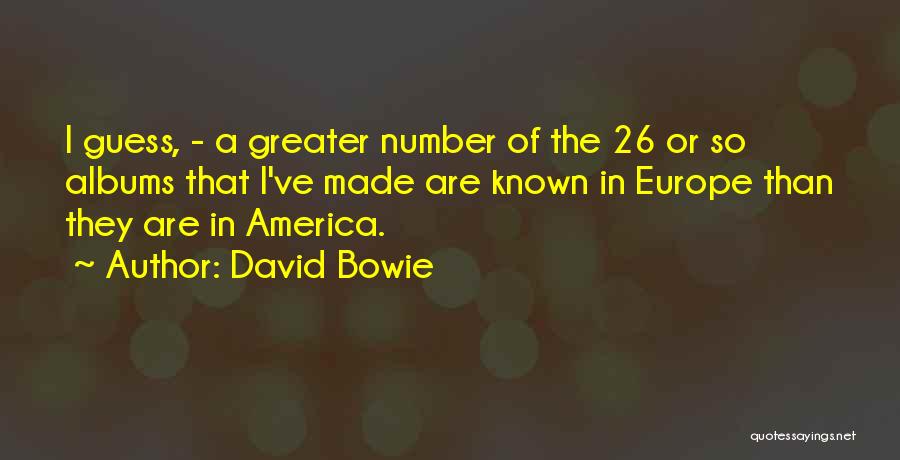 26 Quotes By David Bowie