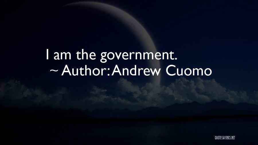 Andrew Cuomo Quotes: I Am The Government.