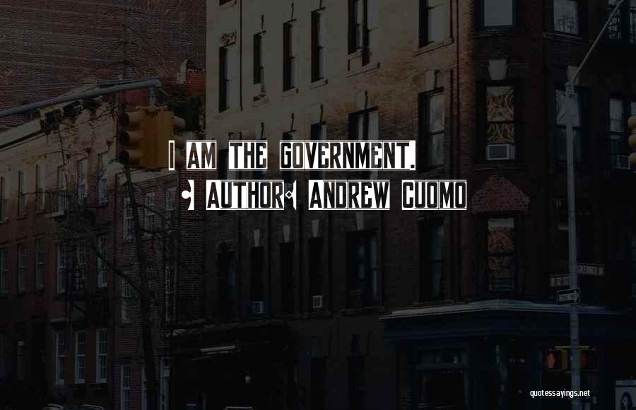 Andrew Cuomo Quotes: I Am The Government.